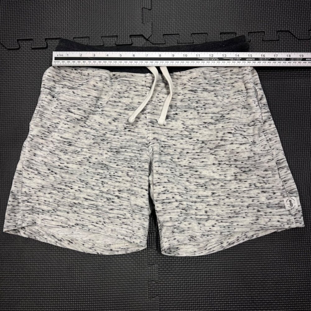 Chubbies Lounge Mens Small Gray-Black Drawstring Lounge Shorts Soft & Comfy - Picture 6 of 6